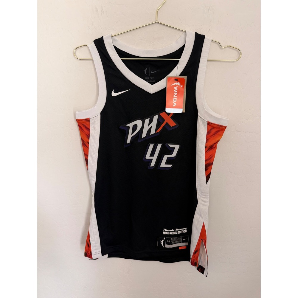 Nike Phoenix Mercury Brittney Griner 42 Rebel Edition WNBA Jersey Black XS NEW